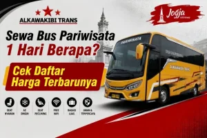 sewa bus pariwisata 1 hari berapa